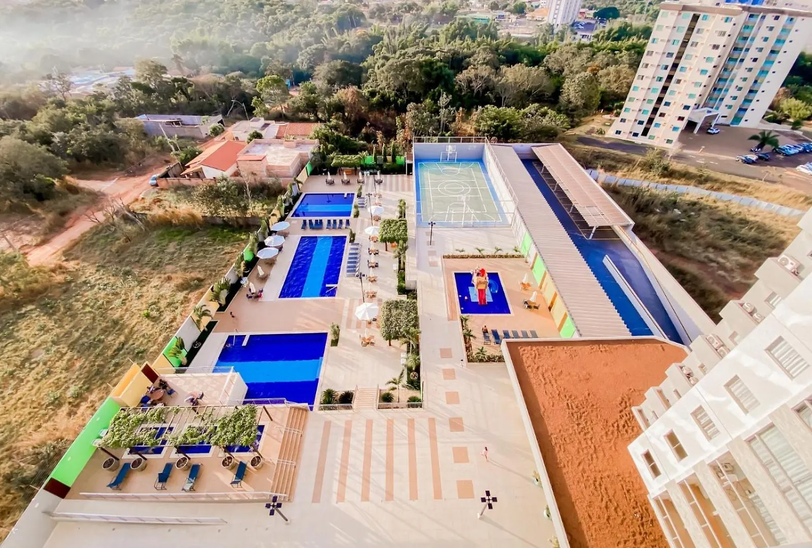 Apartamento Flat Com Vista Das Piscinas Ja Caldas Novas 0*,