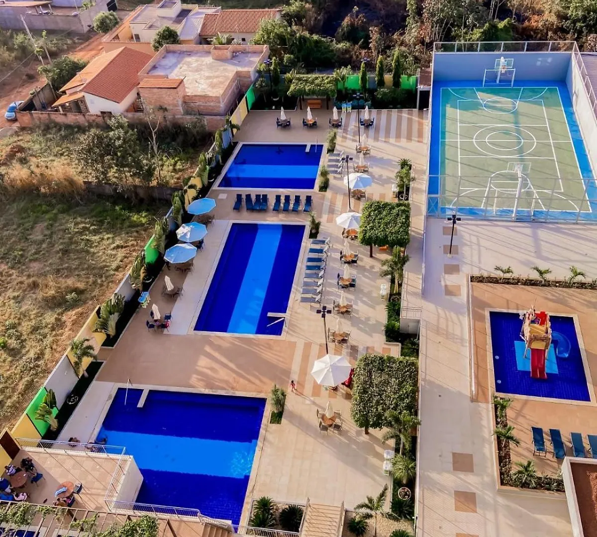 Apartamento Flat Com Vista Das Piscinas Ja Caldas Novas